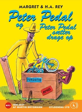 Peter Pedal og Peter Pedal sætter drage op af H.A. Rey