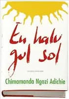 En halv gul sol