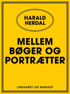 Mellem bøger og portrætter af Harald Herdal