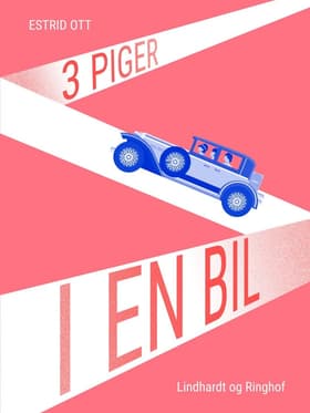 Tre piger i en bil af Estrid Ott