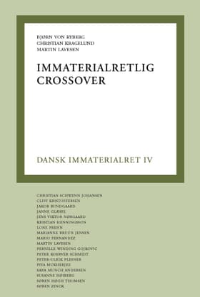 Dansk immaterialret af Martin Lavesen