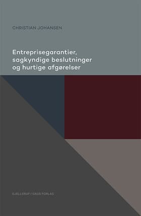 Entreprisegarantier, sagkyndige beslutninger og hurtige afgørelser af Christian Johansen