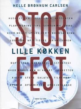 Stor fest - lille køkken af Helle Brønnum Carlsen