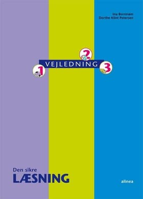 Den sikre læsning, Vejledning, 1, 2, 3 af Dorthe Klint Petersen