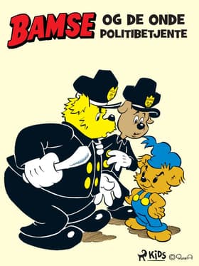 Bamse og de onde politibetjente af Mårten Melin