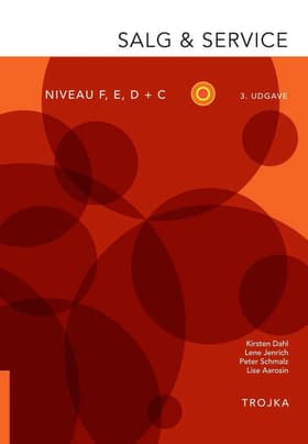 Salg & service, niveau F, E, D + C af Kirsten Dahl