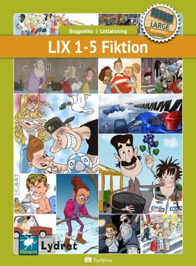 LIX 1-5 Fiktion (LARGE 30 bøger) af Bogpakke