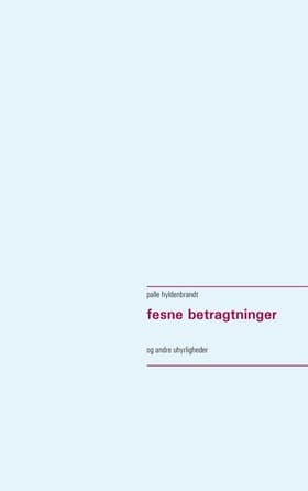 fesne betragtninger af palle hyldenbrandt