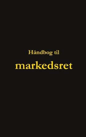 Håndbog til markedsret af Dorte Nguyen