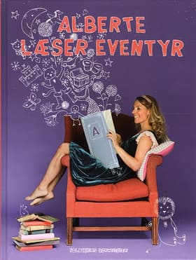 Alberte læser eventyr af Alberte Winding