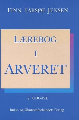 Lærebog i arveret af Taksøe-Jensen F