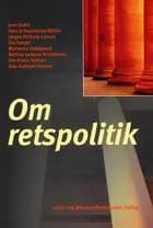Om retspolitik