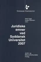 Juridiske emner ved Syddansk Universitet