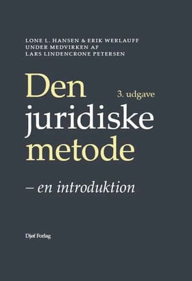 Den juridiske metode af Erik Werlauff