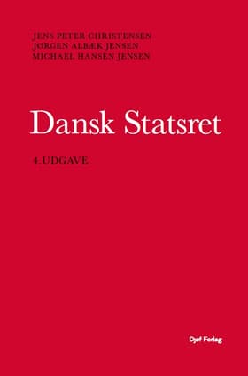 Dansk statsret af Jens Peter Christensen