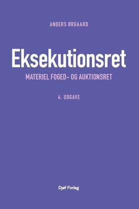 Eksekutionsret af Anders Ørgaard