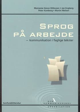 Sprog på arbejde af M. Nielsen