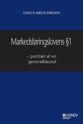 Markedsføringslovens § 1 af Ulrich Birch Eriksen