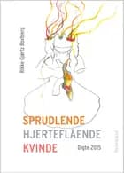 Sprudlende hjerteflående kvinde