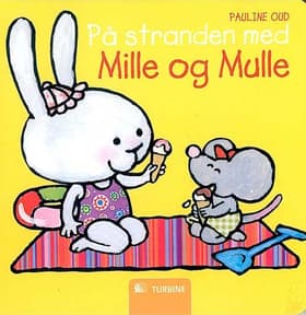 På stranden med Mille og Mulle af Pauline Oud