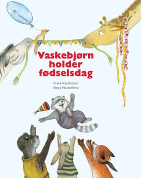Vaskebjørn holder fødselsdag af Frank Kauffmann