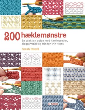 200 hæklemønstre af Sarah Hazell