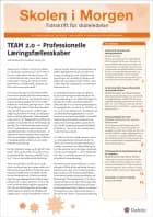 Skolen i Morgen. Nr. 1. September 2015. 19. årgang. Tema: Ledelse af professionelle læringsfællesskaber