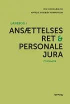 Lærebog i ansættelsesret og personalejura