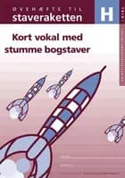 Staveraketten, øvehæfte H til trin 3, 5 stk.