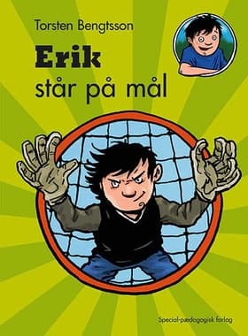 Erik står på mål af .