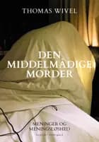 Den middelmådige morder