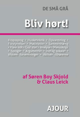 Bliv hørt! af Claus Leick