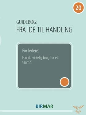 Har du virkelig brug for et team? af Lars Stig Duehart
