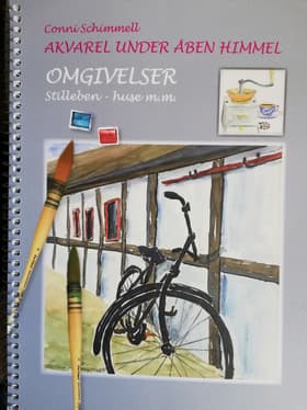 Akvarel under åben himmel af Conni Schimmell