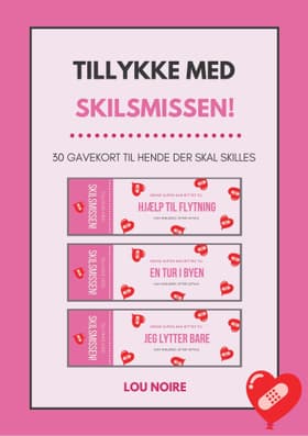 Tillykke med skilsmissen! - pink af Lou Noire