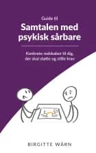 Guide til Samtalen med psykisk sårbare