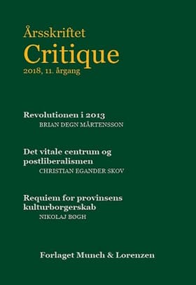 Årsskriftet Critique XI