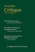 Årsskriftet Critique XI