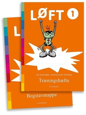 LØFT 1. Træningshæfte inkl. Bogstavmappe af Dorthe Klint Petersen