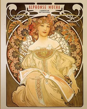 Alphonse Mucha af Sarah Mucha
