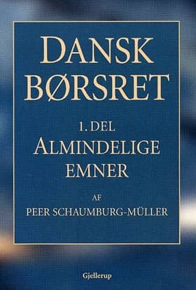 Dansk børsret af .