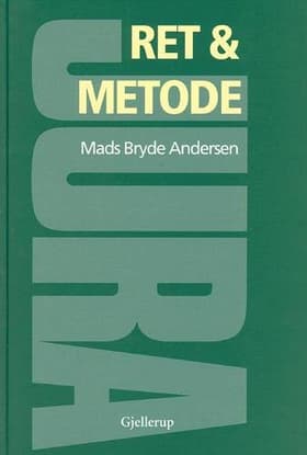 Ret og Metode af Mads Bryde Andersen