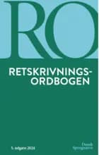Retskrivningsordbogen, 5. udgave
