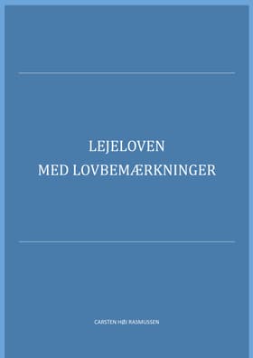 Lejeloven 2018 af Carsten Høj Rasmussen