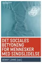 Det sociales betydning for mennesker med sindslidelse