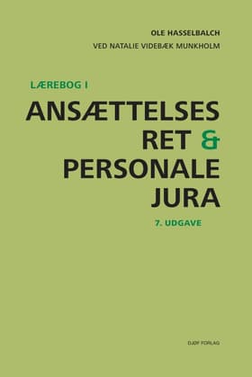 Lærebog i ansættelsesret og personalejura af Ole Hasselbalch