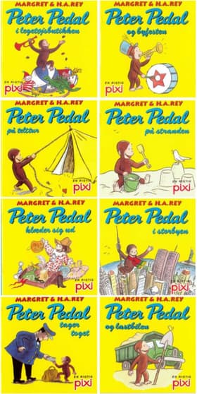 Pixi serie 110 (Peter Pedal) af H.A. Rey
