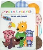 De små venner leger med farver