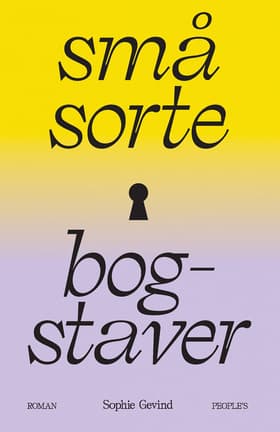 Små sorte bogstaver af Sophie Gevind