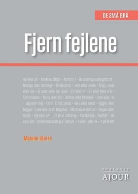 Fjern fejlene af Malene Bjerre